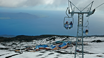 top of Osorno Volcano