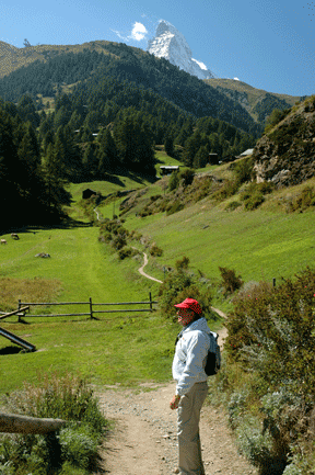 Walking an easy trail