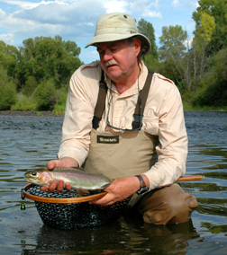 Trout fishing