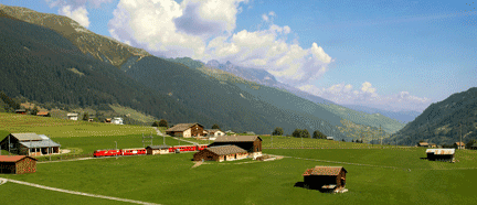 Switzerland Engadin Lake