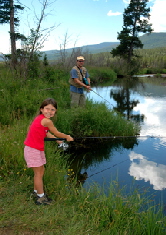 Fly fishing is for family