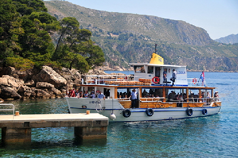 Ferry to the island