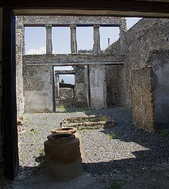 Pompeii patio