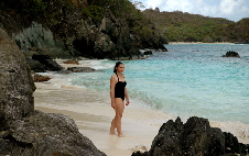 Beach Beauty in St John